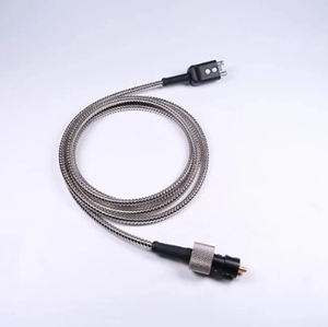 สายเคเบิลหุ้มเกราะคู่ที่ผลิตโดยเอ็กซ์เทสเตอร์ C123 สายเคเบิลวัดอุณหภูมิสูงสำหรับหัววัดอัลตราโซนิก DA590 009 - Product Image 1