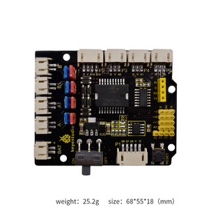 Keyestudio Motor Drive Shield V2 para <span class=keywords><strong>Arduino</strong></span> UNO <span class=keywords><strong>Arduino</strong></span> <span class=keywords><strong>LEONARDO</strong></span> - Product Image 6
