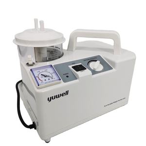 Bomba de vacío sin aceite Yuwell para uso en clínica hospitalaria Dispositivo de máquina de unidad de ventosa de flema portátil - Product Image 3