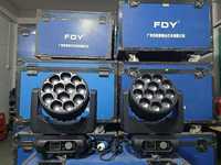 Projecteur LED mobile Stagelight FDY Z500 12x40W RGBW d'occasion pour éclairage de concert, scène et événements (location)