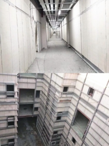 Nouvelle <span class=keywords><strong>cloison</strong></span> préfabriquée isolée en sandwich, noyau EPS, mur préfabriqué en béton, mur intérieur, bâtiment extérieur, maison - Product Image 3