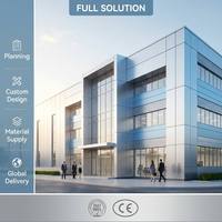 Edificio Industrial de Acero para Taller con Estructura de Vano Abierto y Diseño Listo para Producción