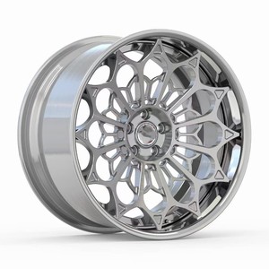 Venta caliente Ruedas de automóviles de pasajeros Personalizado 21x10 pulgadas Llantas de aleación forjadas Ruedas de aleación de aluminio - Product Image 1