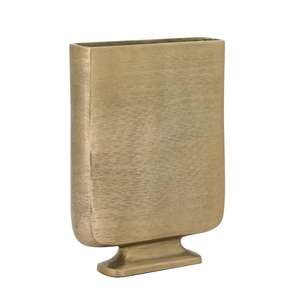 Vase en aluminium de qualité supérieure, finition or antique, pour table, décoration moderne pour la maison, les hôtels et les restaurants, best-seller - Product Image 4