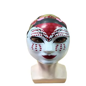 Eyemask On Stick Masks Halloween Princess with Stick Holding Mask Masquerade Lady Venice Mask Y153