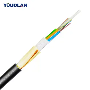 Youdlan ADSS G652D Fil d'aramide Câble de fibre optique de renfort FRP