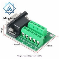 Conectores RS232 a Puerto Serie Terminal DB9 Macho/Hembra