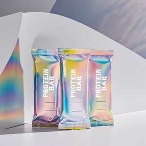 Sacs en plastique personnalisés imprimés avec fermeture dorsale pour emballage de barres énergétiques, granola, noix, chocolat, protéines - Product Image 3