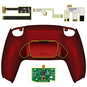 ชุดอัพเกรดสีแดงสด Scarlet Red Rise Remap Kit พร้อมบอร์ดอัพเกรดและฝาหลังดีไซน์ใหม่ พร้อมชุดปุ่มด้านหลังแบบกำหนดค่าใหม่ได้ สำหรับคอนโทรลเลอร์ PS5 - Product Image 2