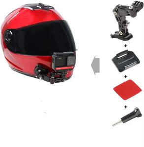Composants de casque multifonctionnels Ensemble de bras de casque de moto Accessoires de caméra d'action pour GoPro Hero 13 12 11 10 9 8 7 - Product Image 4