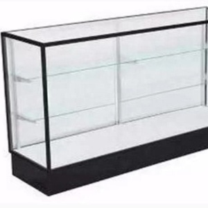 Boutique display cabinet glass showcases and display cases for jewelry showcase