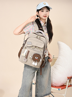 Sacs à dos de dessin animé adorables pour filles, grande capacité, sacs à livres pour élèves du primaire, cartable imperméable, Mochilas