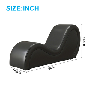 <span class=keywords><strong>Chaise</strong></span> de yoga <span class=keywords><strong>Tantra</strong></span> en cuir PU en forme de S, relaxante, de loisirs, pour le salon, pour les couples, vente chaude - Product Image 6