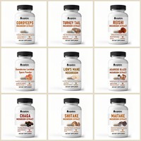 Capsules de Garcinia Cambogia 500mg 700MG HCA 60 Extrait Standardisé Capsules Végétales pour Compléments Alimentaires OEM Marque Privée