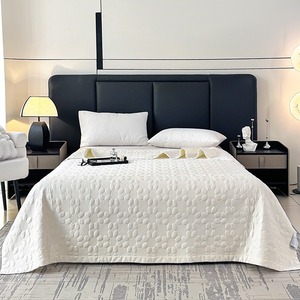 <span class=keywords><strong>Ropa</strong></span> De Cama al por mayor materna niño doble cara Tencel algodón grueso comodidad cama cubre sarga flor patrón sábanas Manta - Product Image 1