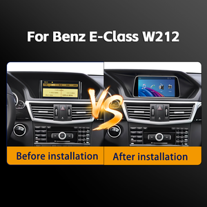 شاشة سيارة 7 بوصة IPS بدقة 1024*600 تعمل بنظام تشغيل لينكس، مشغل موسيقى وملاحة لسيارات مرسيدس بنز الفئة E طراز W212، وحدة رأسية لشاشة الفيديو - Product Image 4