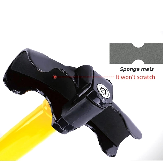 Car Steering Wheel Lock Universal Heavy Duty Stainless Lock Anti-theft Car Security Rotary Enhance Automobile Security