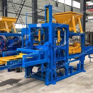 Sabbia e rifiuti di mattoni di plastica prezzo blocco di cemento ad incastro macchine per la fabbricazione di mattoni in sud africa per la sierra leone - Product Image 2