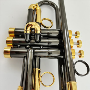 Trompeta Profesional con Doble Boquilla y Llave de Agua Saturn Bb - Product Image 2