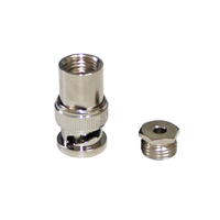 Connecteur BNC-J1.5 50 Ohm Cuivre 5 Pièces Set Connecteur BNC Femelle pour Câble RG316 RG174
