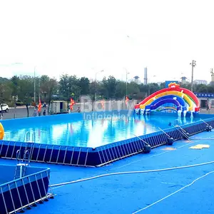 China Factory Large PVC Pipe frame Pool for Adult and Children