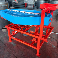 Feingold-Rückgewinnungsmaschine Mineralabscheider Kleiner Labor-Vibrationstisch GT60 Gemini Schütteltisch