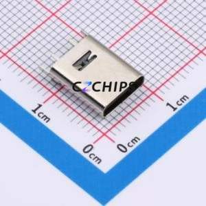 021N-4BZY105-2 USB Connector Through hole Component (THT) Connector Type-C Through Hole 2P - Product Image 1