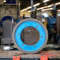 Meule diamantée à sec 250 mm pour le traitement des bords céramiques, ponceuse de sol, personnalisable OEM |   Technologie de refroidissement brevetée 1