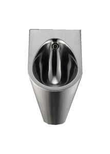 Urinario de Acero Inoxidable Montado en la Pared, Forma Rectangular, Descarga por Gravedad, Fácil de Limpiar, Diseño Industrial para Lugares Públicos - Product Image 5