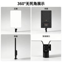 50W LED Video Flachbildschirm-Fülllicht Einstellbare Farbtemperatur Fernbedienung für Fotografie YouTube Handy Studio-Beleuchtung