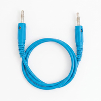 CXSDDZ-S408B 4mm Test Lead 4mm Crossing Connection PVC Brass Conductor 30VAC/60VDC Rated 15A 100cm Customizable Length