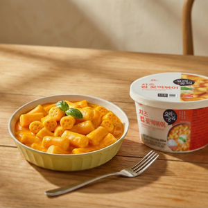 Tteokbokki de Queso Cremoso de Primera Calidad, la Elección Popular, en Taza Grande, de Corea - Product Image 4