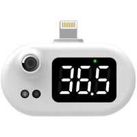 Thermomètre frontal infrarouge sans contact intelligent USB portable pour téléphone portable, prêt à l'emploi, fabriqué en Chine