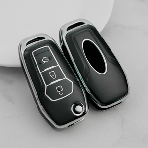 Funda de TPU suave de primera calidad para llave de coche, carcasa para Ford <span class=keywords><strong>Fox</strong></span> Dionysia EcoSport, llaveros plegables, llavero, bolsa directa de fábrica - Product Image 2