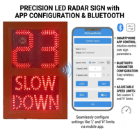 Panneau de signalisation routière à LED solaire, panneau de limitation de vitesse par radar, panneau de retour d'information au conducteur par radar, conforme aux normes CE et RoHS