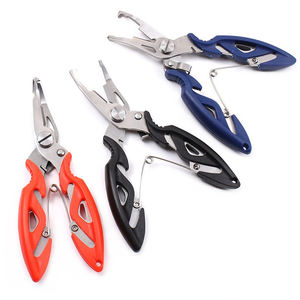 卸売ステンレス鋼フィッシングプライヤー ルアーフィッシングラインカッター 多機能アウトドア釣り道具 - Product Image 2