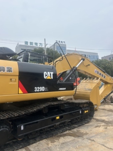 Pompe à engrenages d'origine japonaise pour excavatrice hydraulique 329D de 29 tonnes, faible nombre d'heures de fonctionnement, modèle 2024, avec inspection vidéo - Product Image 1
