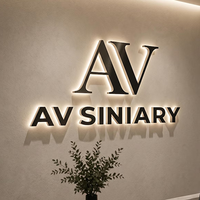 Décoration murale 3D lumineuse pour entreprise, enseigne en lettres 3D pour intérieur et extérieur, logo personnalisé, lettres rétroéclairées, enseigne personnalisée illuminée