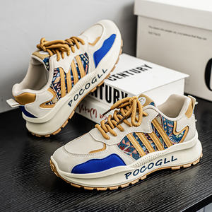 Mocasines Casuales de Moda para Hombre, Transpirables, con Cordones, Cómodos, Flexibles, para Primavera y Otoño, con Suela Suave Antideslizante y Entresuela de EVA - Product Image 4