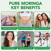 ArtoaLabs Extracto Líquido de Hoja de Moringa Orgánica Pura, Gotas de Aceite de Moringa para Apoyar la Salud Inmunológica y Mejorar los Niveles de Energía
