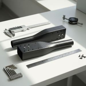 Brazo Robótico de Fibra de Carbono 3K SHENYU, Ligero y de Alta Resistencia para Estructuras de Drones y Robótica Industrial - Product Image 1