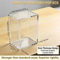 Vitrine acrylique Funko Pop Marvel : Spider-Man: Brand New Day, résistante aux UV, avec couvercle magnétique, protection acrylique pour Funko Pop