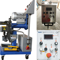 Machine à chanfreiner les plaques en acier de grande capacité certifiée CE TMM-63L, machine automatique de fraisage des bords des plaques en acier