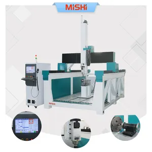 MISHI China Technology 3D-CNC-Holzschnitzmaschine für EPS-Schneiden 1325 4-Achsen-Schaum-CNC-Router