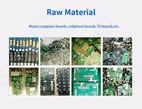 Reciclador de Placas de Circuito para Celulares y Televisores, Equipo Automático de Reciclaje de PCB Electrónicos