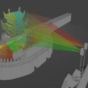 Proyector <span class=keywords><strong>HD</strong></span> Interactivo, Imagen de Proyección de Larga Distancia de 1000m, Imagen de Eslogan, Proyección en Edificios y Montañas - Product Image 6