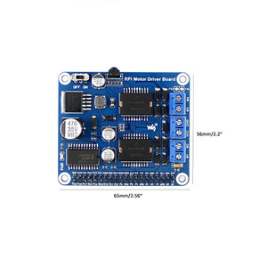 Scheda Driver motore MC33886 unità scheda di espansione per motore Raspberry Pi supporto due per motori cc o un passo-passo <span class=keywords><strong>Mo</strong></span> - Product Image 6
