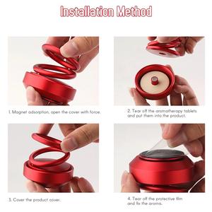 น้ำหอมปรับอากาศในรถยนต์ ยี่ห้อ YeS ขายดี กลิ่นหอมหรูหรา พลังงานแสงอาทิตย์ ผลิตจากพลาสติก - Product Image 6