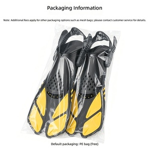 <span class=keywords><strong>Aletas</strong></span> de Buceo Ajustables al por Mayor, <span class=keywords><strong>Aletas</strong></span> de Snorkel de Talón Abierto con Pala Corta, <span class=keywords><strong>Aletas</strong></span> de Natación para Entrenamiento - Product Image 2