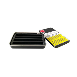 Custom Child Resistant Slide Tin Boxes for Preroll Packaging